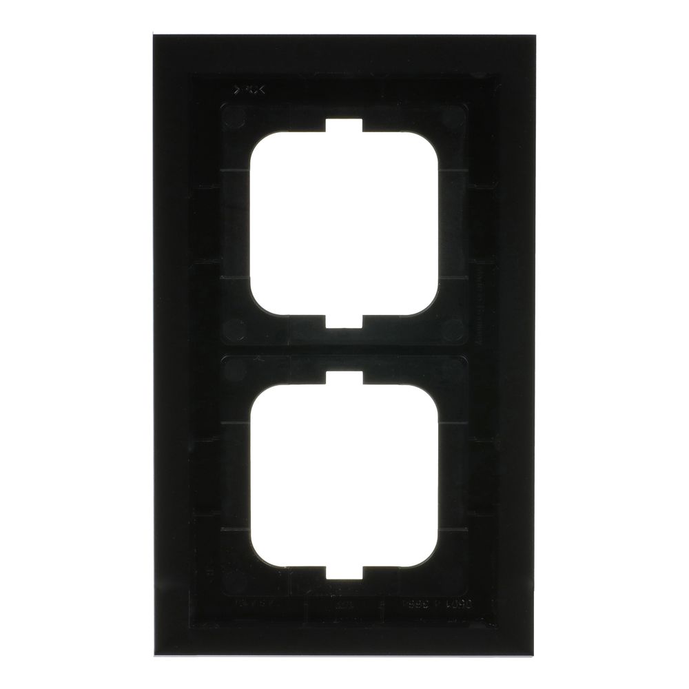 Busch Jäger carat Rahmen 1722-825 2fach Glas schwarz... BJ-2CKA001754A4323 4011395088920 (Abb. 4)