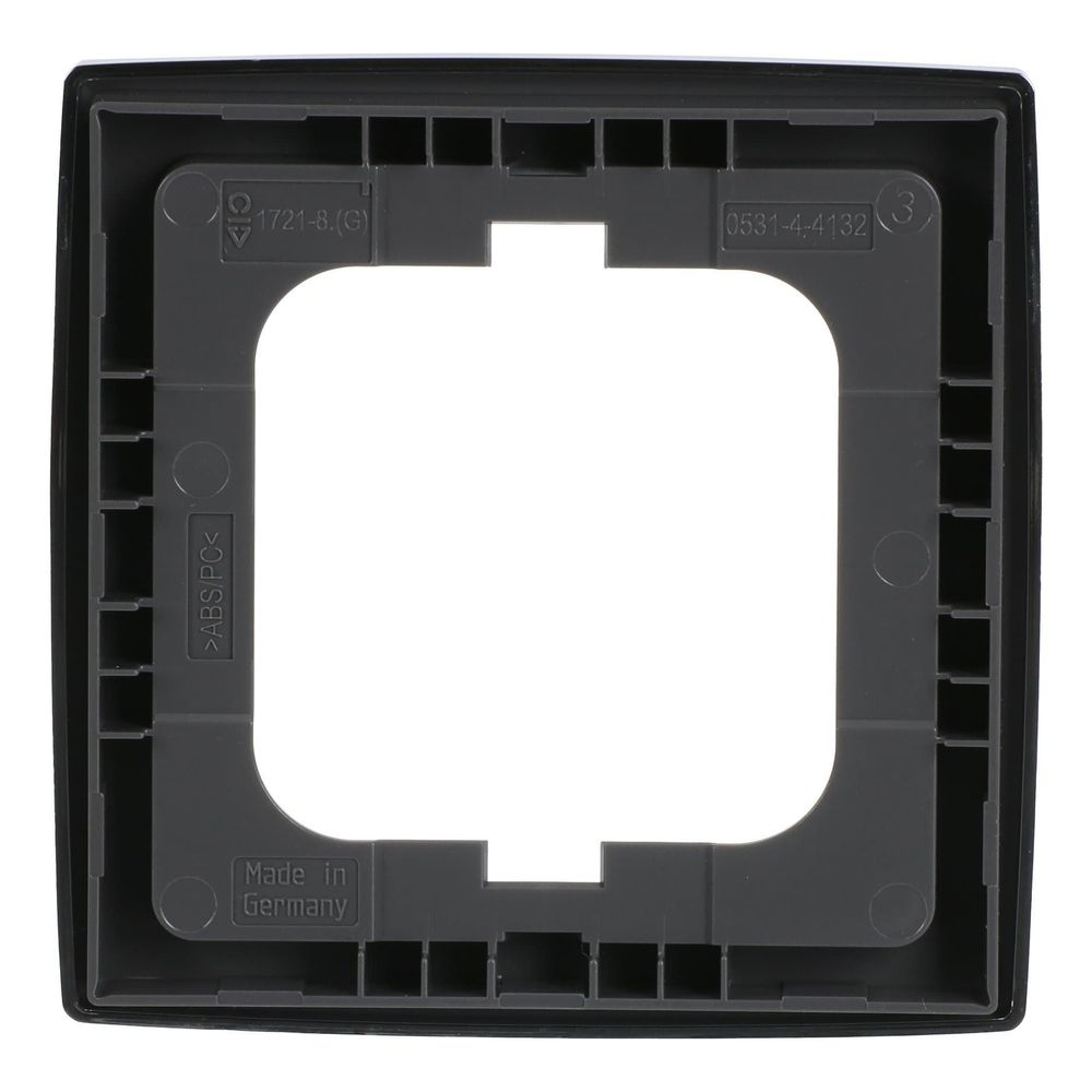 Busch Jäger Abdeckrahmen 1-fach chrom glanz 1721-80G für senkrechte und waagerechte... BJ-2CKA001754A4326 4011395113059 (Abb. 4)
