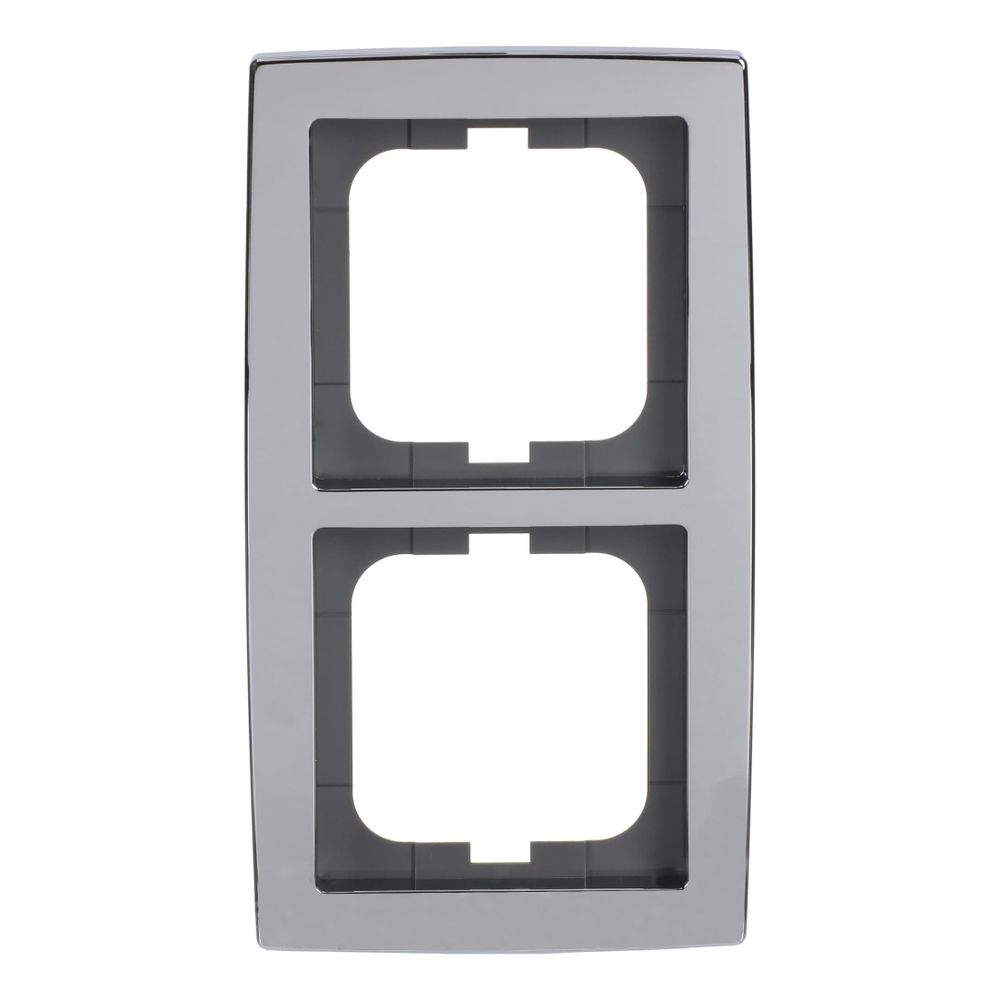 Busch Jäger Rahmen 2-fach chrom glanz 1722-80G... BJ-2CKA001754A4327 4011395113066 (Abb. 1)