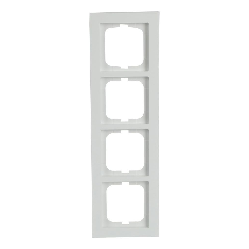Busch Jäger Axcent Rahmen 1724-284 4fach studioweiss... BJ-2CKA001754A4346 4011395113417 (Abb. 1)