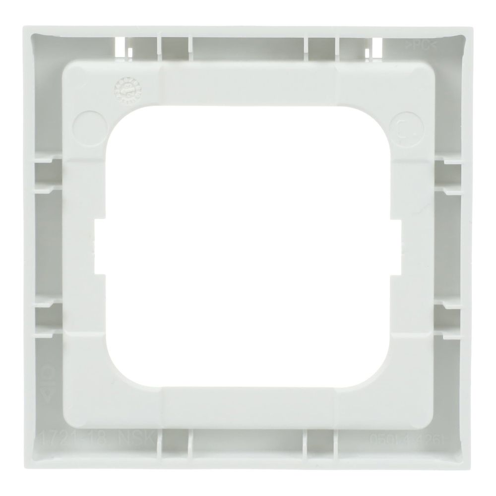 Busch Jäger future linear Rahmen 1721-184 NSK 1fach mit Sichtfenster und Beschriftu... BJ-2CKA001754A4364 4011395124307 (Abb. 4)