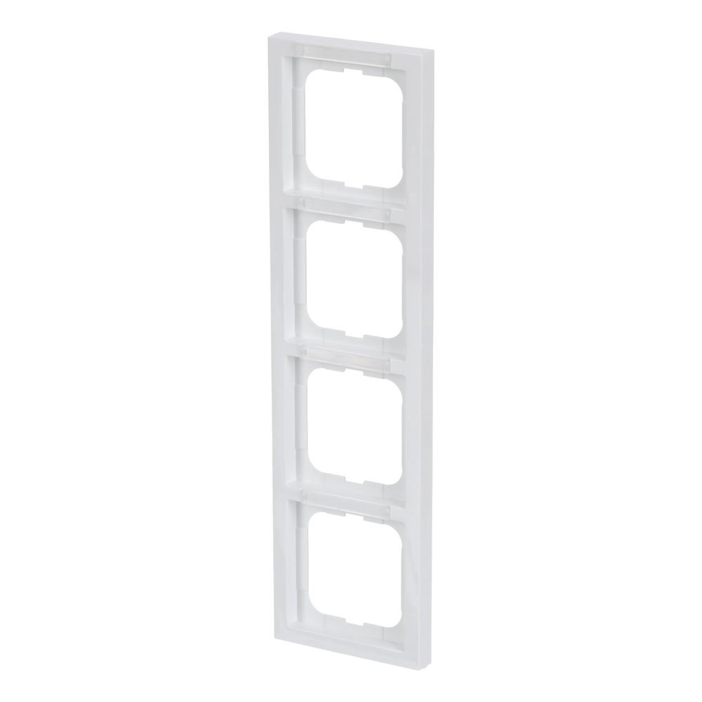 Busch Jäger future linear Abdeckrahmen 1724-184 NSK 4fach studioweiß senkrecht mit ... BJ-2CKA001754A4367 4011395124338 (Abb. 2)
