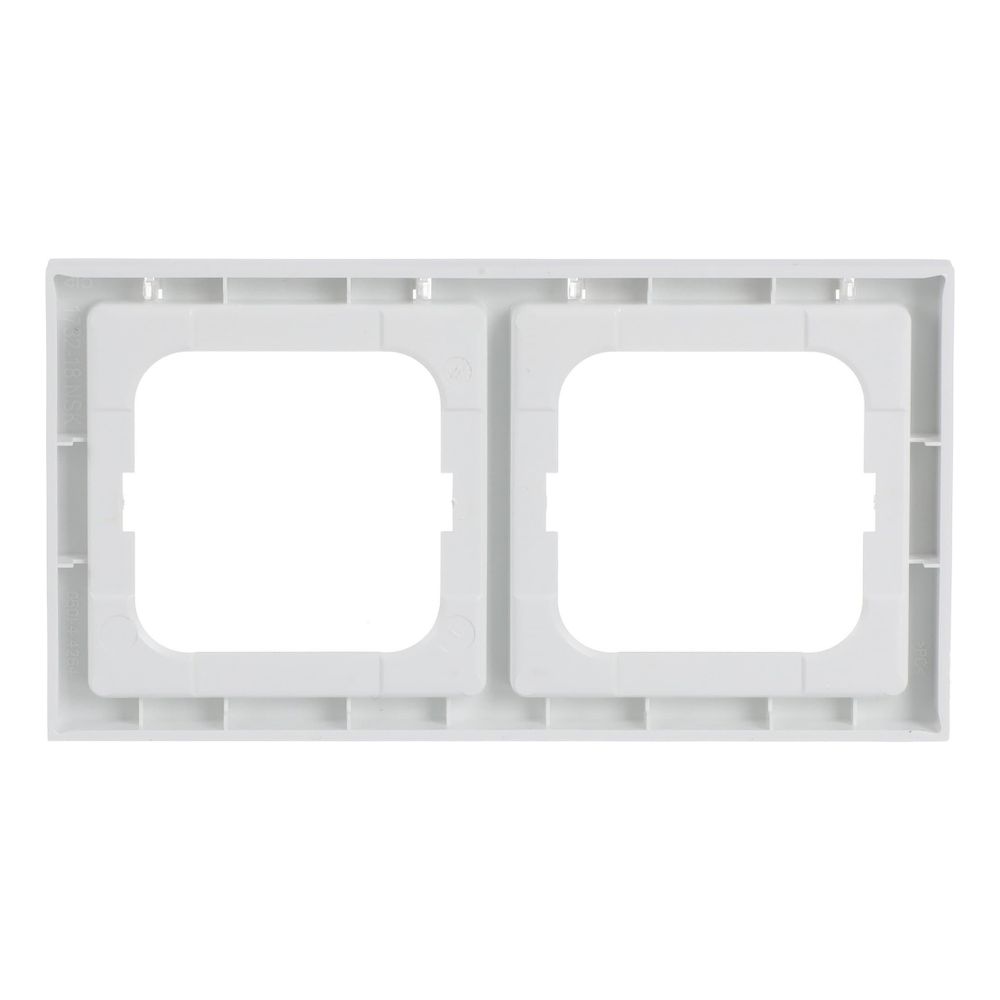 Busch Jäger future linear Abdeckrahmen 1732-184 NSK 2-fach davos/studioweiß mit Sic... BJ-2CKA001754A4368 4011395124345 (Abb. 4)