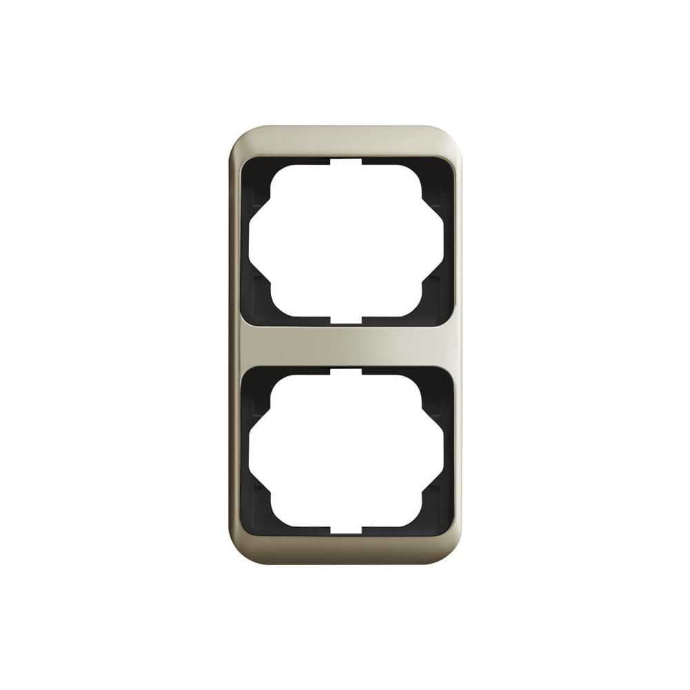 Busch Jäger alpha nea Abdeckrahmen 2fach 1732-260 palladium senkrecht... BJ-2CKA001754A4402 4011395125953 (Abb. 1)