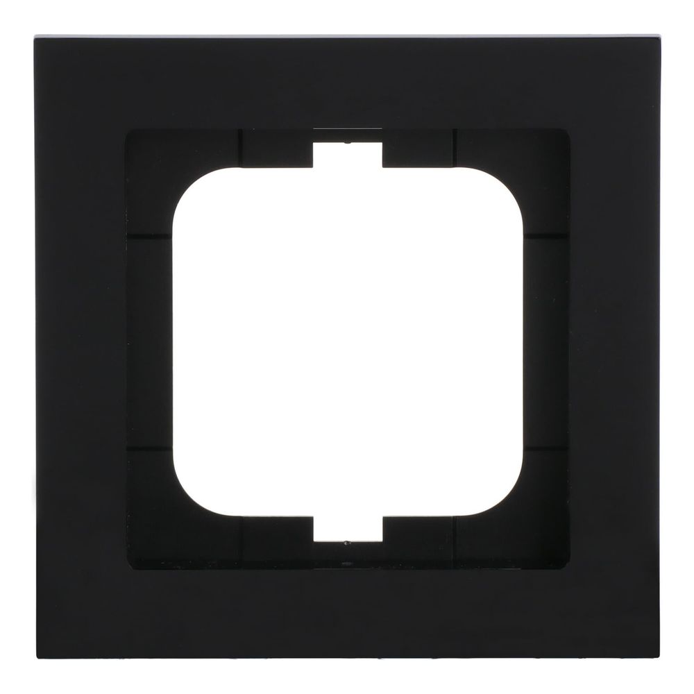 Busch Jäger Axcent Rahmen 1721-281 1fach schwarz... BJ-2CKA001754A4409 4011395126363 (Abb. 1)