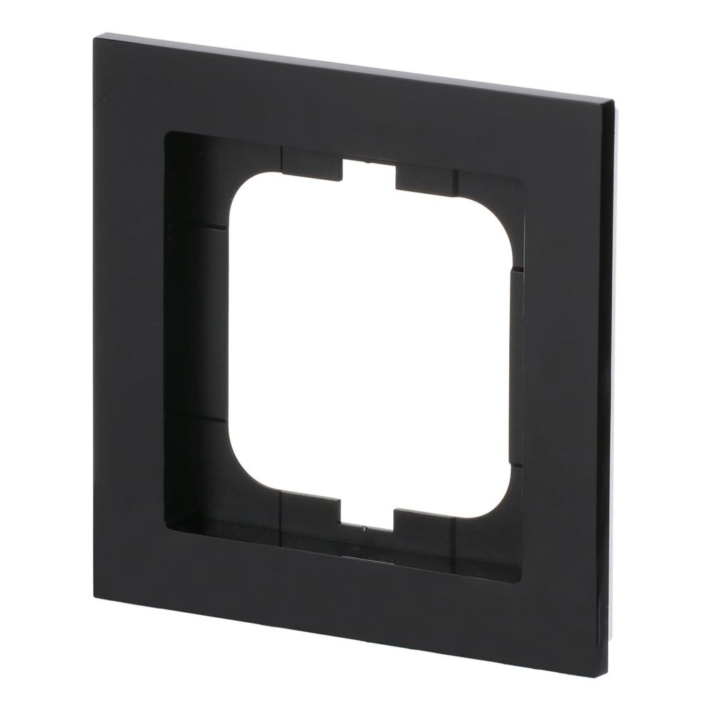 Busch Jäger Axcent Rahmen 1721-281 1fach schwarz... BJ-2CKA001754A4409 4011395126363 (Abb. 2)