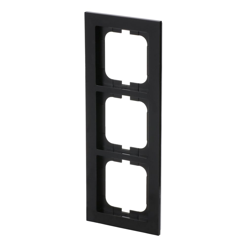 Busch Jäger Axcent Rahmen 1723-281 3fach schwarz... BJ-2CKA001754A4411 4011395126387 (Abb. 2)
