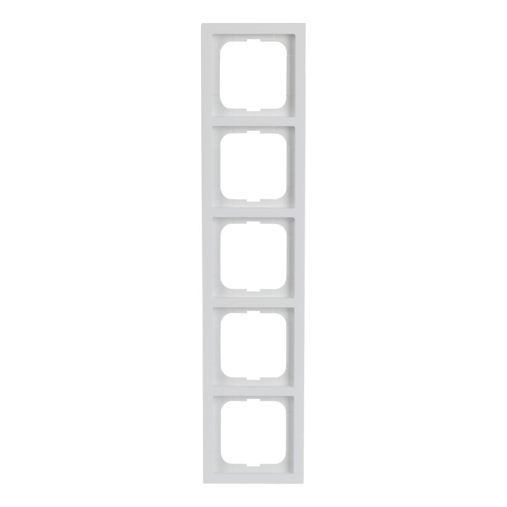 Busch Jäger Abdeckrahmen 5-fach 1725-884K studioweiß matt future linear... BJ-2CKA001754A4418 4011395128282 (Abb. 1)