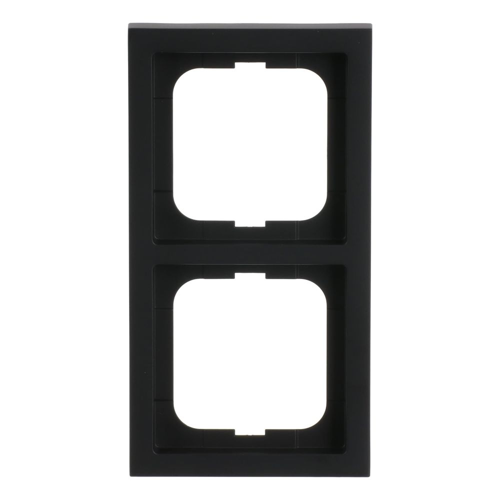 Busch Jäger future linear Rahmen 1722-885K 2fach schwarz matt... BJ-2CKA001754A4420 4011395128312 (Abb. 1)