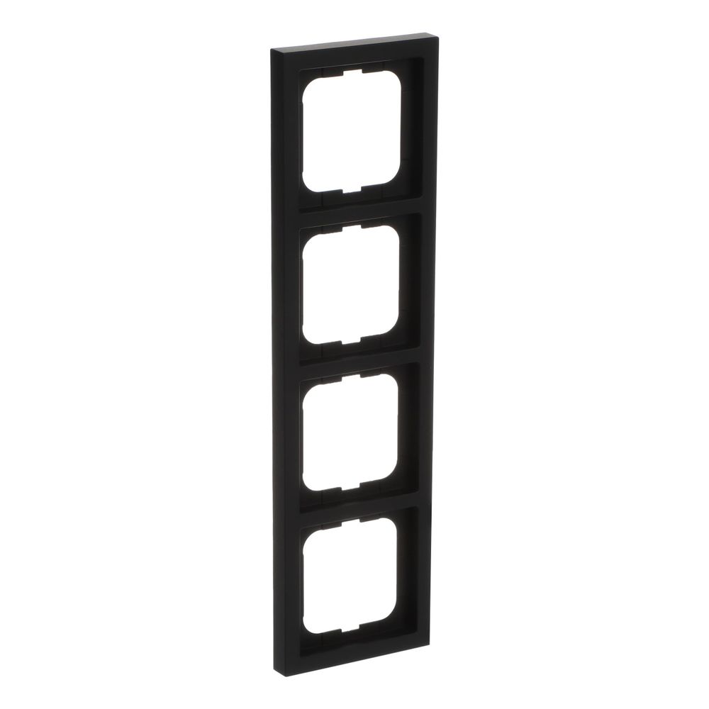 Busch Jäger future linear Rahmen 1724-885K 4fach schwarz matt... BJ-2CKA001754A4422 4011395128336 (Abb. 3)