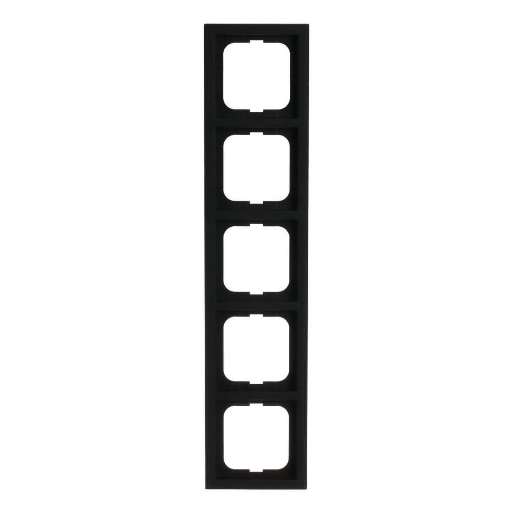 Busch Jäger future linear Rahmen 1725-885K 5fach schwarz matt... BJ-2CKA001754A4423 4011395128343 (Abb. 1)