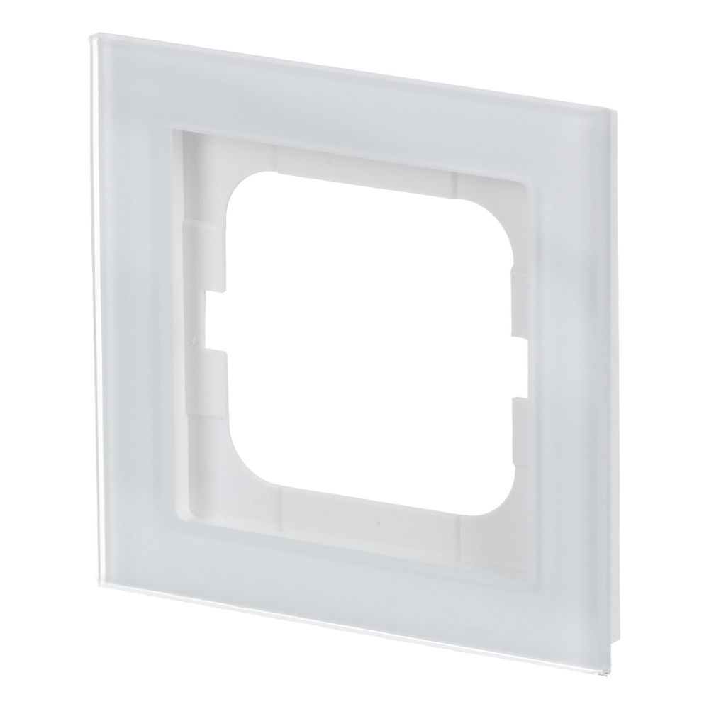 Busch Jäger Axcent Rahmen 1721-280 1fach weißglas... BJ-2CKA001754A4437 4011395156957 (Abb. 2)