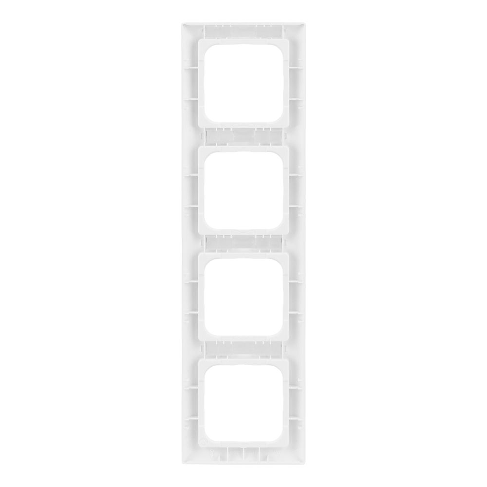 Busch Jäger Rahmen 4-fach 1724 NS-914 beschriftbar alpinweiß Busch-Balance SI... BJ-2CKA001754A4554 4011395191620 (Abb. 4)