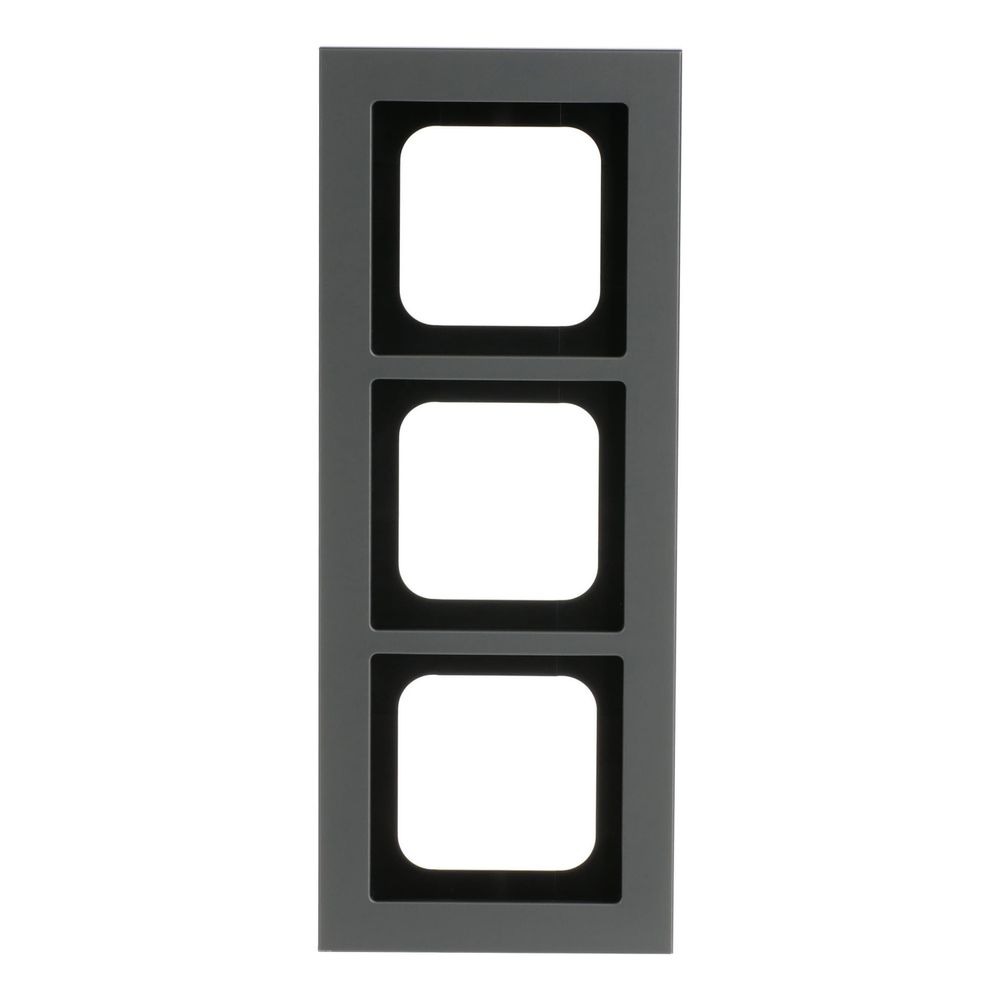 Busch Jäger Abdeckrahmen platin 1723-270 Busch-axcent Rahmen 3fach... BJ-2CKA001754A4685 4011395261125 (Abb. 1)