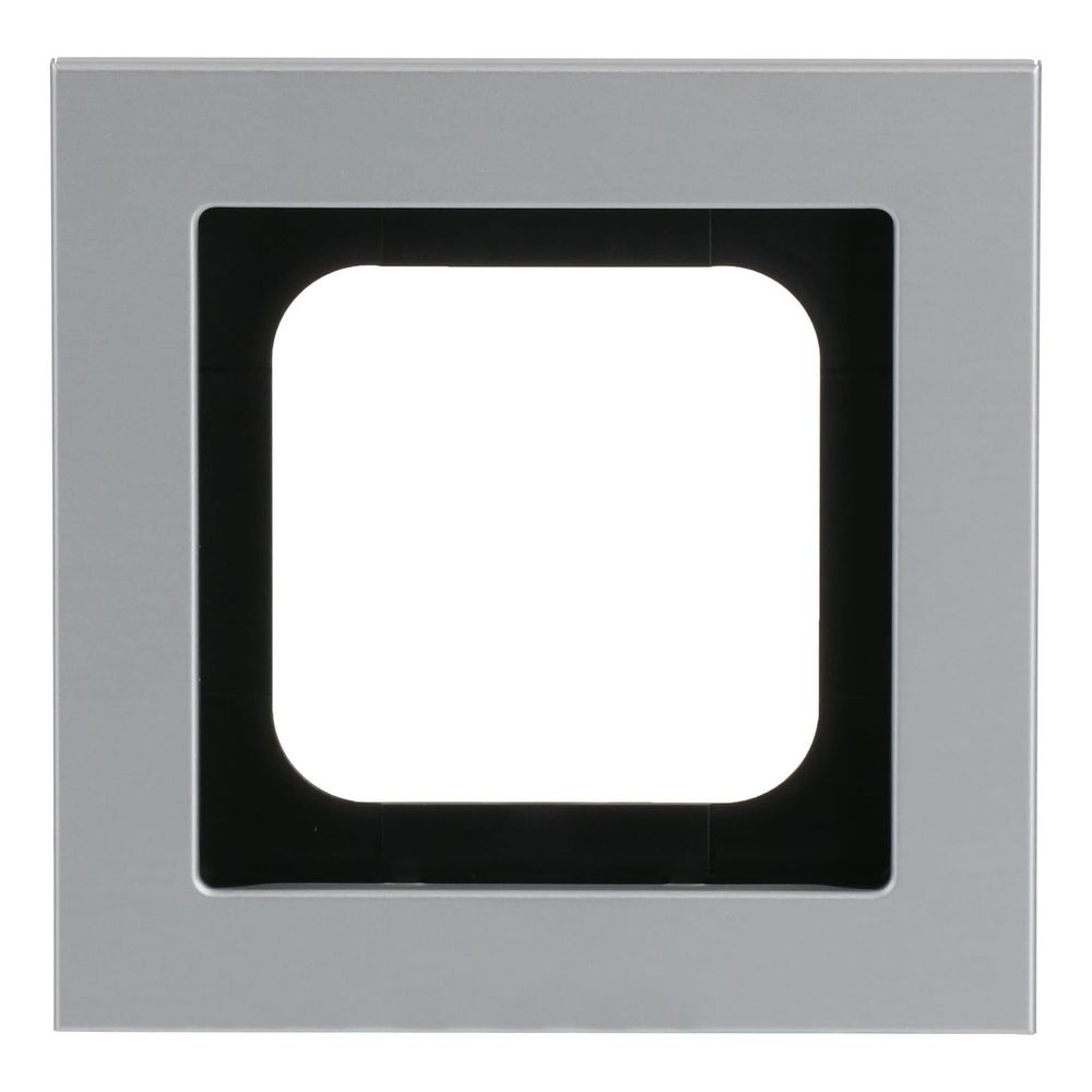 Busch Jäger Abdeckrahmen titan 1721-276 Busch-axcent 1-fach... BJ-2CKA001754A4693 4011395261132 (Abb. 1)
