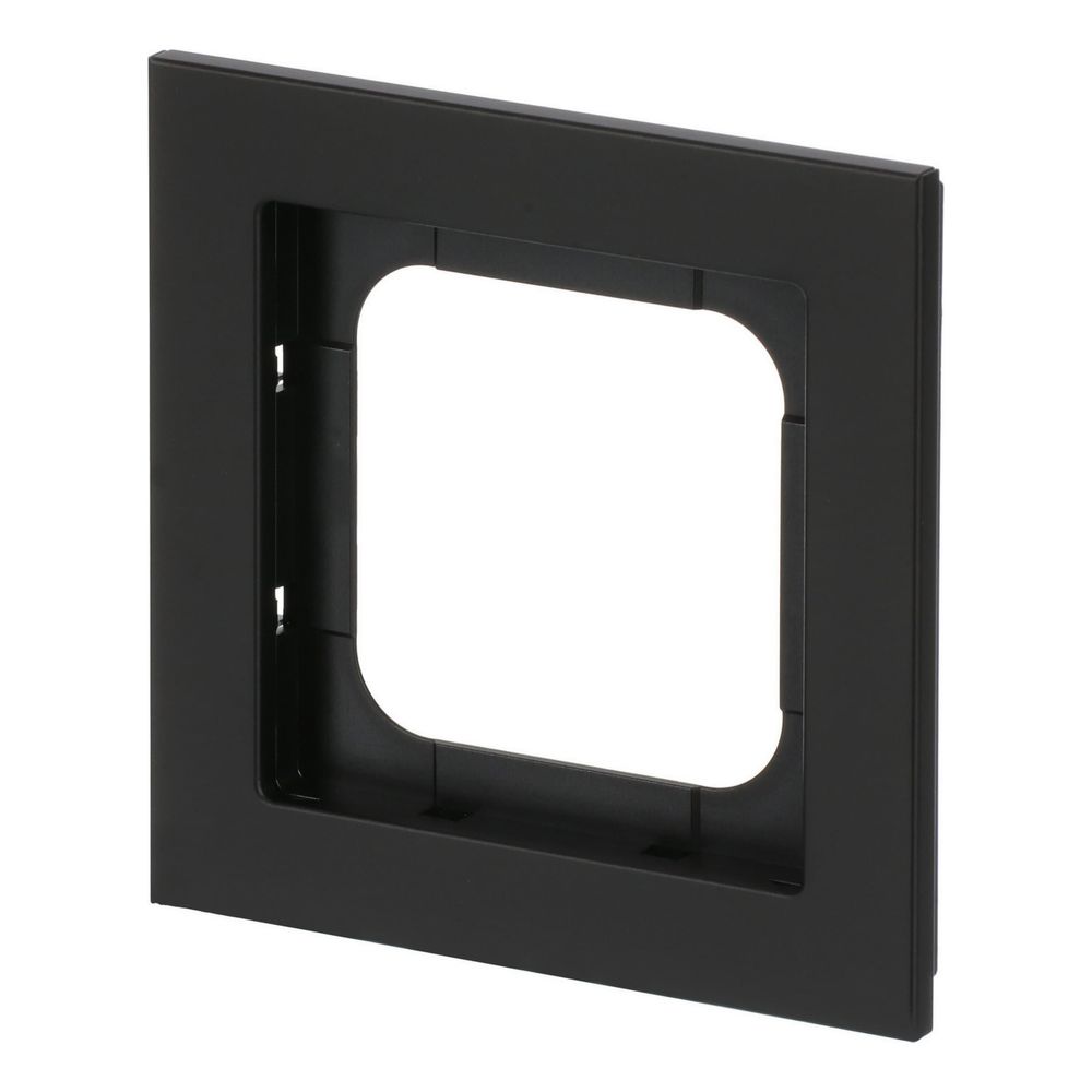 Busch Jäger Abdeckrahmen schwarz matt 1721-275 Busch-axcent Rahmen 1fach... BJ-2CKA001754A4703 4011395259115 (Abb. 2)