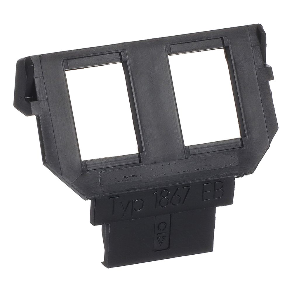 Busch Jäger Sockel für Daten-KS 1867EB 2x6- und 8polig Modular Jack anthrazit... BJ-2CKA001764A0182 4011395182802 (Abb. 3)
