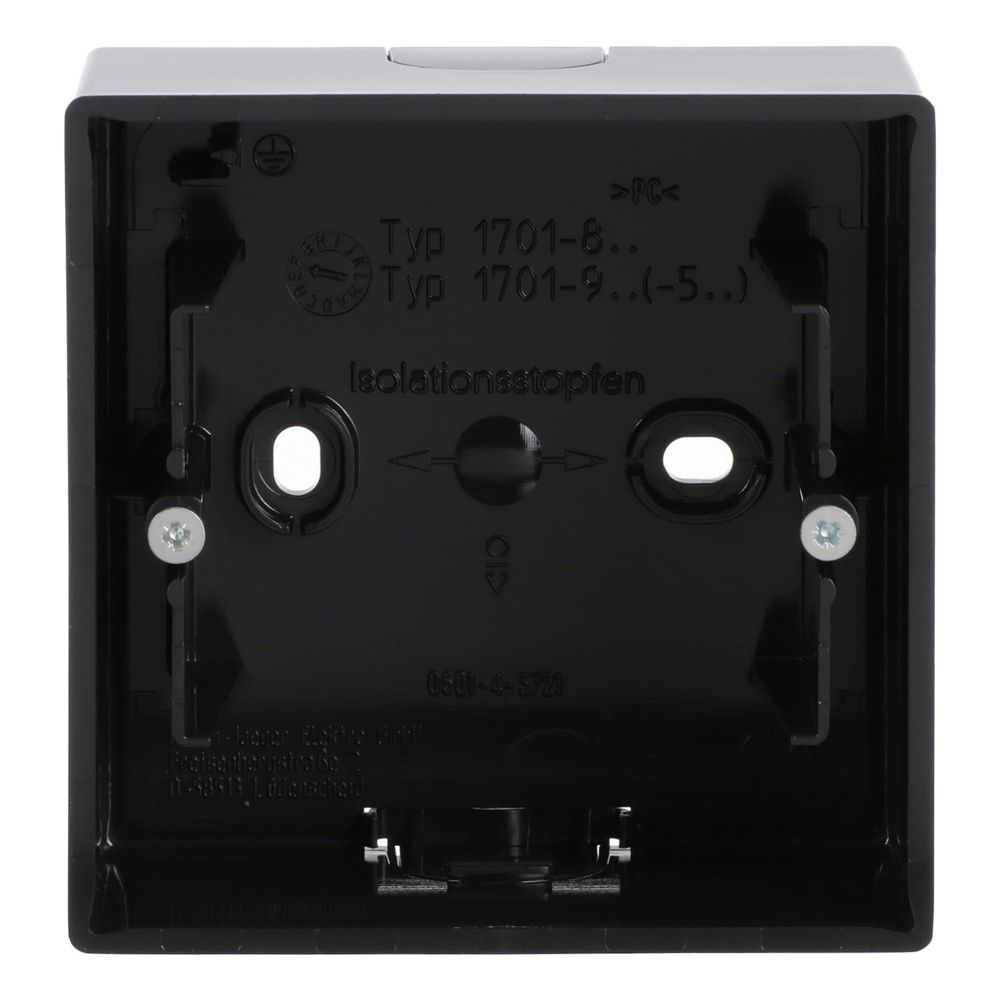 Busch Jäger future linear AP Gehäuse 1701-81 1fach anthrazit... BJ-2CKA001799A0895 4011395065839 (Abb. 1)