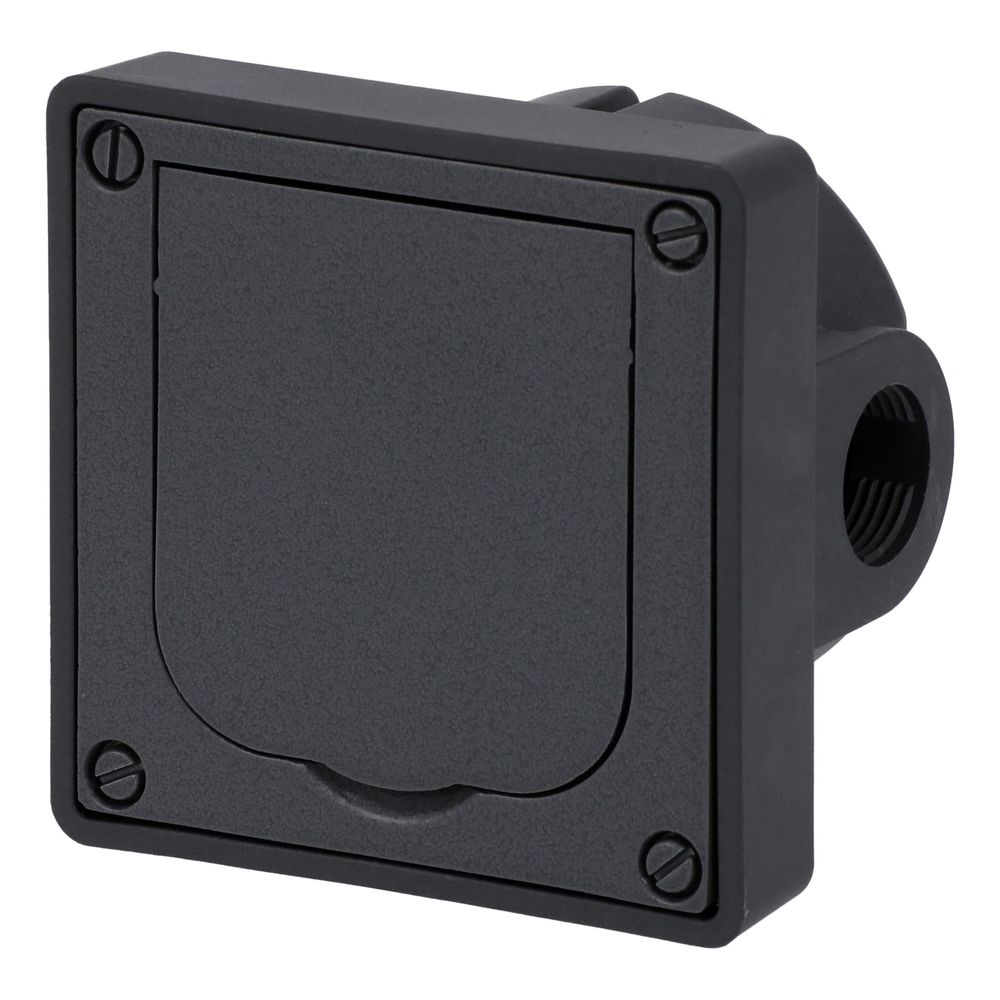 Busch Jäger Gehäuse-UP für Wandeinbau 1705 U-101 grau mit Klappdeckel... BJ-2CKA001799A0913 4011395107621 (Abb. 2)