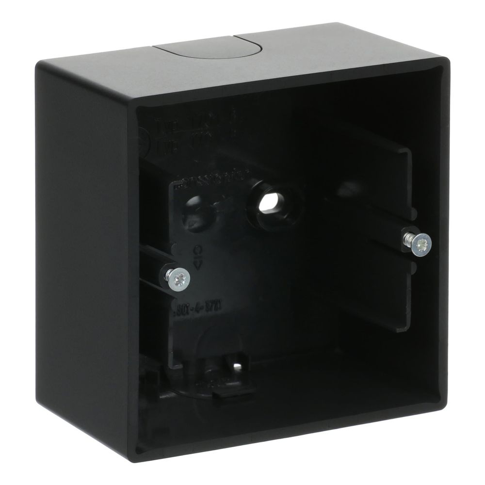 Busch Jäger AP-Gehäuse 1-fach 1701-885 schwarz matt... BJ-2CKA001799A0923 4011395126875 (Abb. 3)