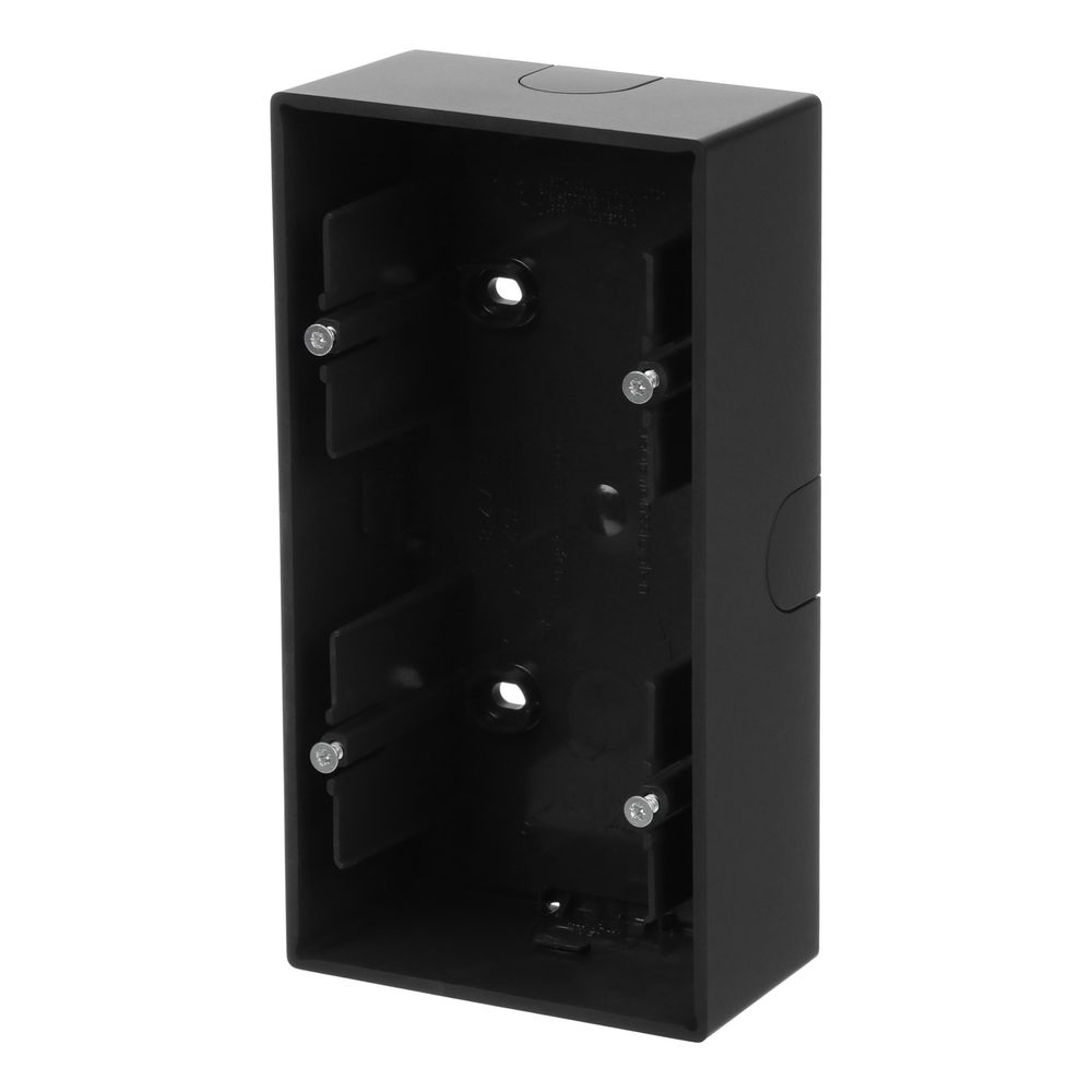 Busch Jäger AP-Gehäuse 2-fach 1702-885 schwarz matt future linear... BJ-2CKA001799A0924 4011395126882 (Abb. 2)