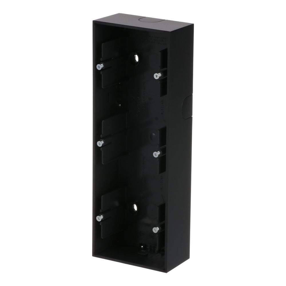 Busch Jäger AP-Gehäuse 3-fach 1703-885 schwarz matt future linear... BJ-2CKA001799A0956 4011395137833 (Abb. 2)