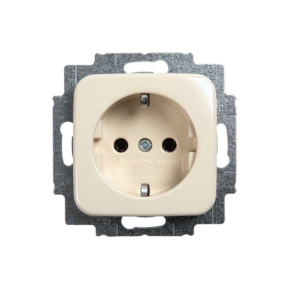 Busch Jäger Duro 2000 SI Schuko Kombi 20EUC-212 weiss... BJ-2CKA002011A1318 4011395194805 (Abb. 1)