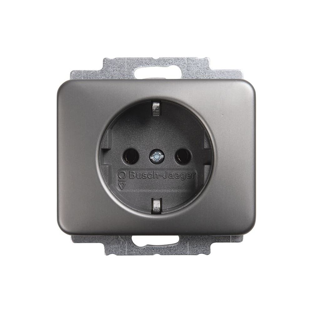 Busch Jäger alpha nea Schuko Kombi 20EUC-20 platin... BJ-2CKA002011A1417 4011395195703 (Abb. 1)