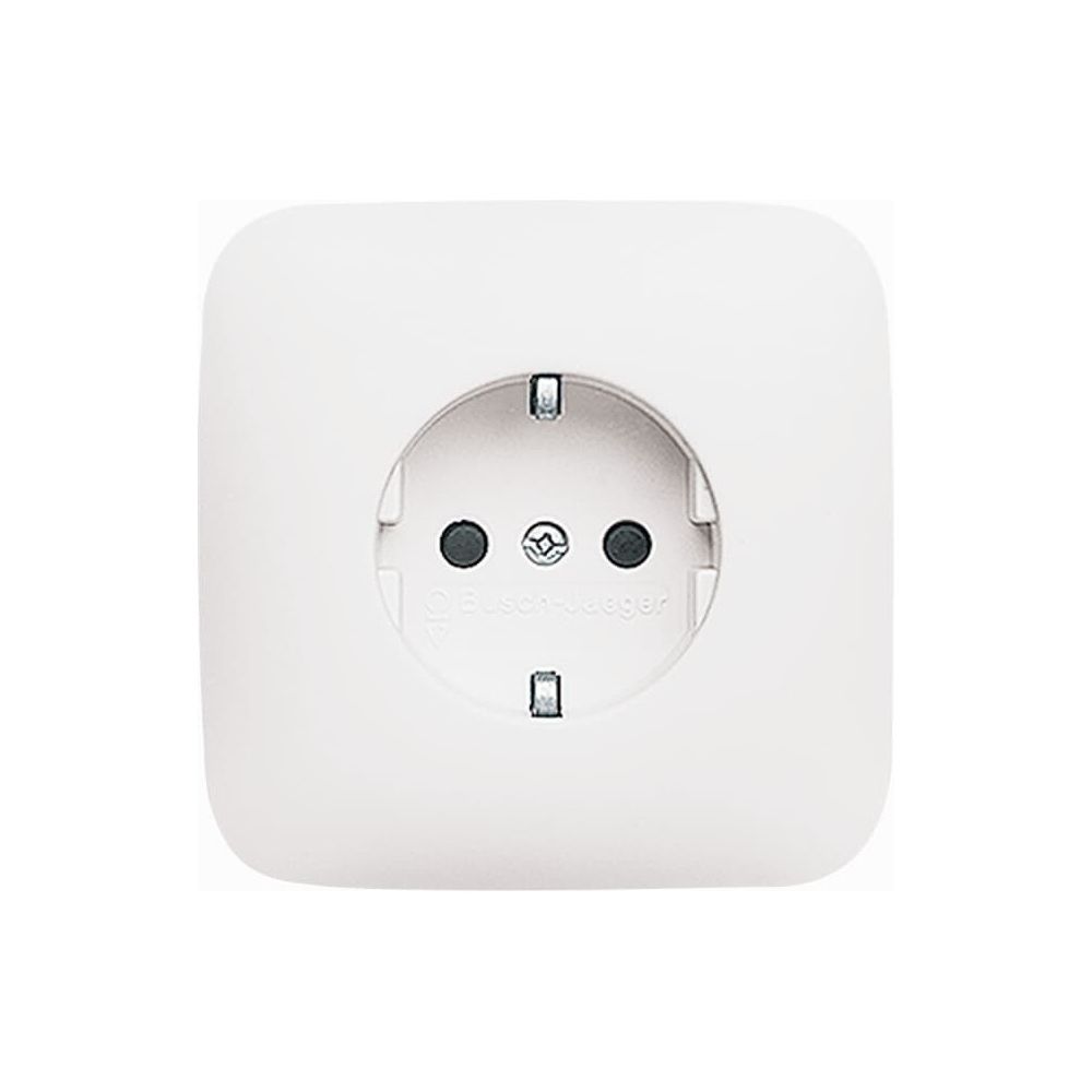 Busch Jäger Reflex SI Schuko Voll 20EUJ-214 alpinweiss 2-polig 16A 250V Unterputz-S... BJ-2CKA002011A1896 4011395199503 (Abb. 1)