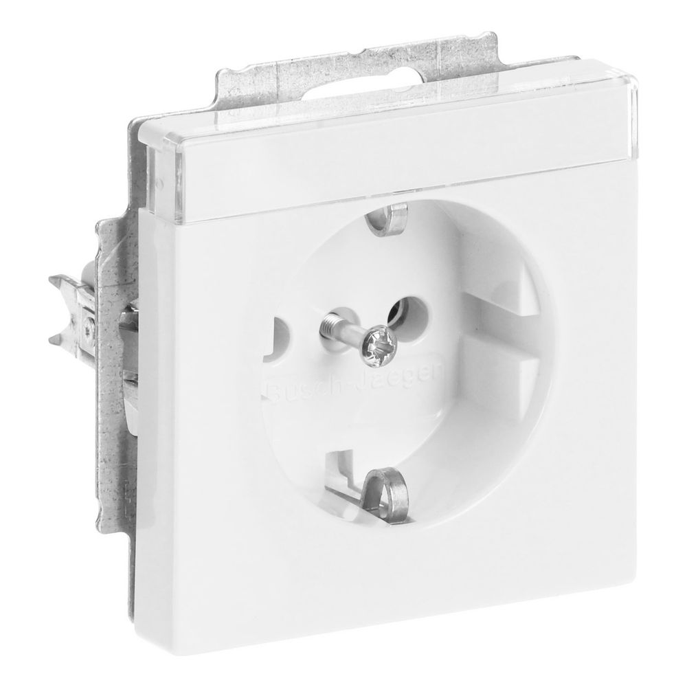 Busch Jäger carat Schuko Kombi 20EUN-84 Schriftfeld davos/studioweiss 60,2x9,2mm... BJ-2CKA002011A3727 4011395996256 (Abb. 3)