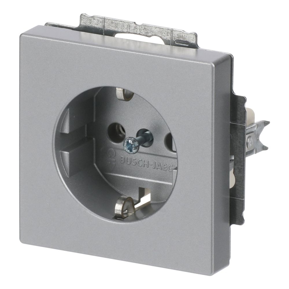 Busch Jäger future linear Schuko Kombi 20EUC-83 alusilber... BJ-2CKA002011A3798 4011395048290 (Abb. 2)