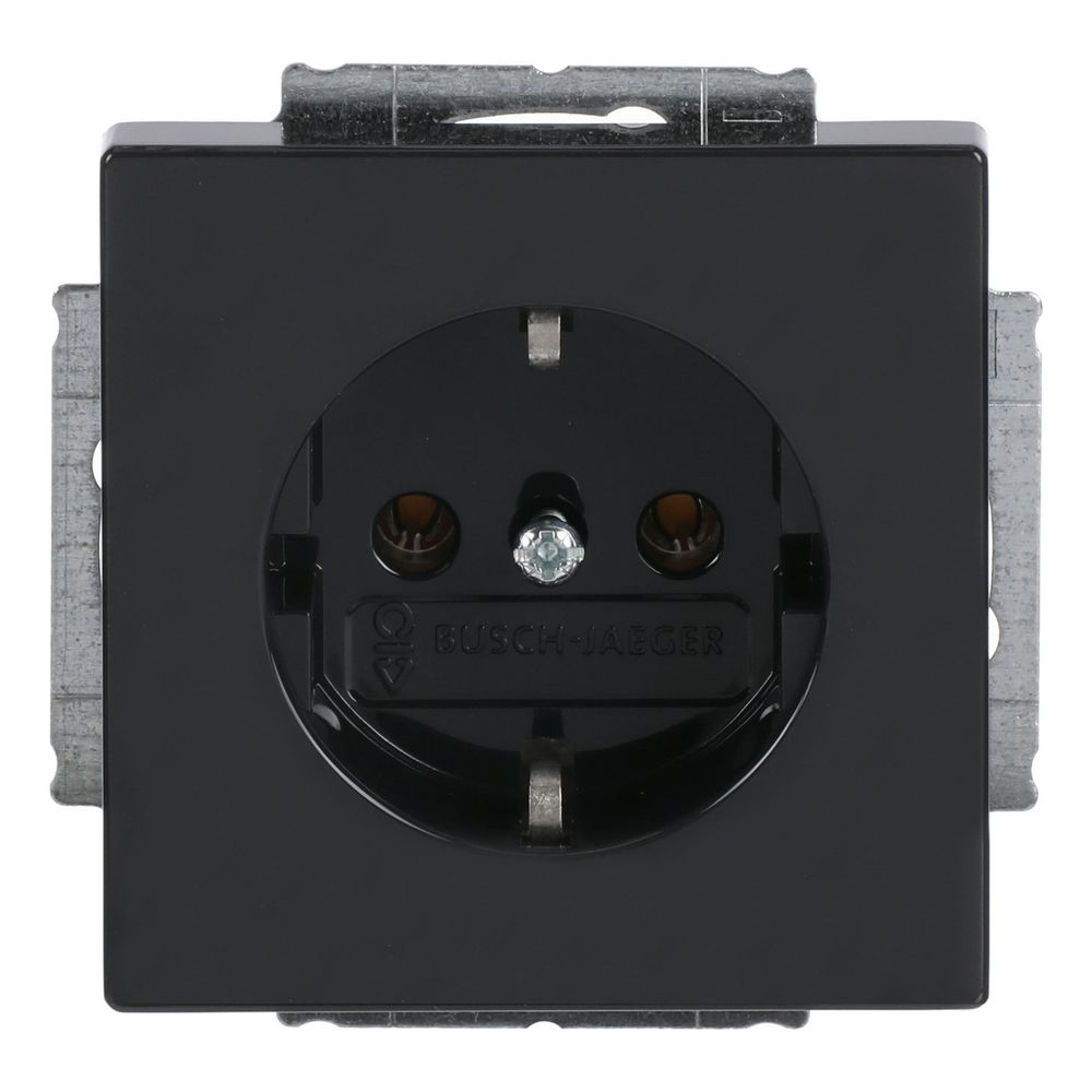 Busch Jäger carat Schuko Kombi 20EUC-81 anthrazit... BJ-2CKA002011A3801 4011395056196 (Abb. 1)