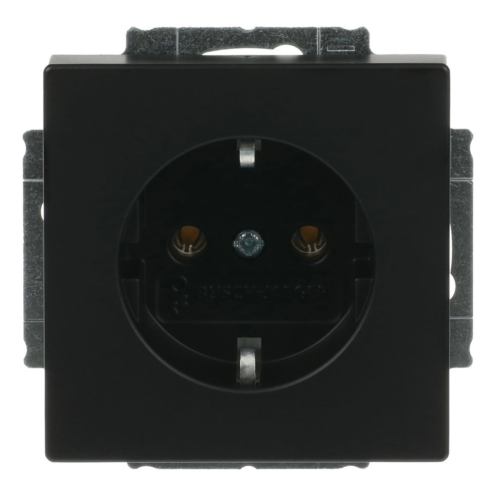 Busch Jäger future linear Schuko Kombi 20 EUC-885 schwarz matt... BJ-2CKA002011A3883 4011395128930 (Abb. 1)