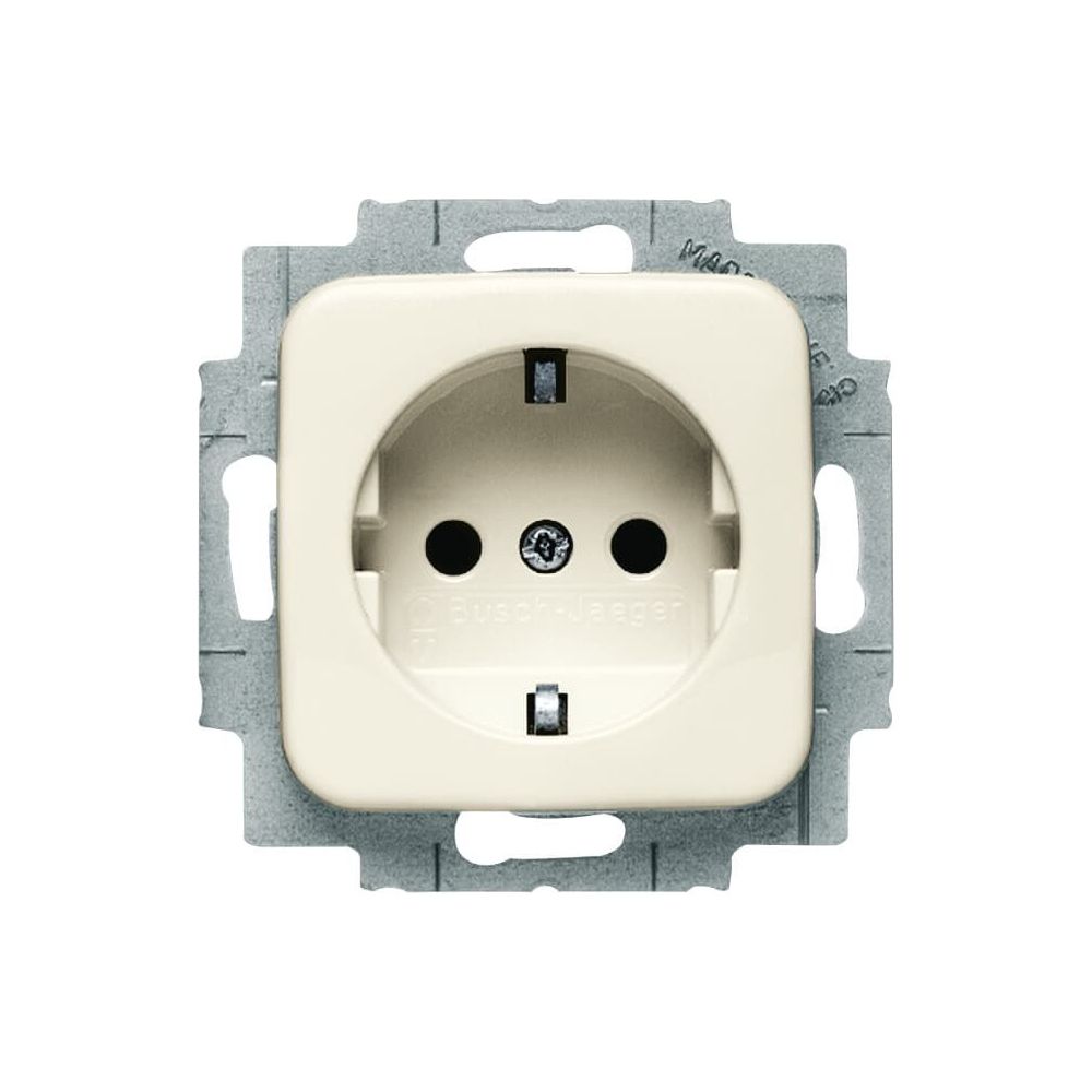 Busch Jäger Duro 2000 SI Schuko Kombi 20EUCKS-212 Steckdosen mit erhöhtem Berührung... BJ-2CKA002013A4375 4011395205709 (Abb. 1)