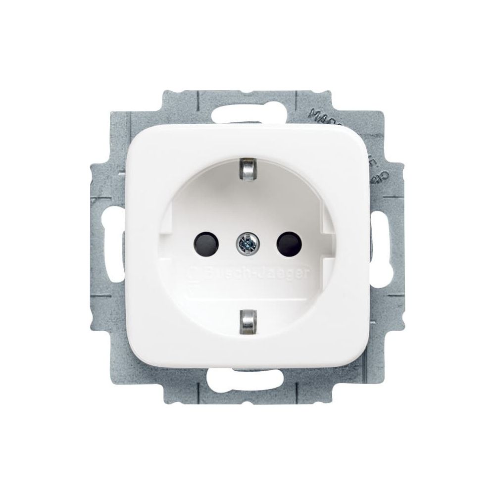 Busch Jäger Reflex SI Schuko Kombi 20EUCKS-214 alpinweiss... BJ-2CKA002013A4656 4011395208403 (Abb. 1)