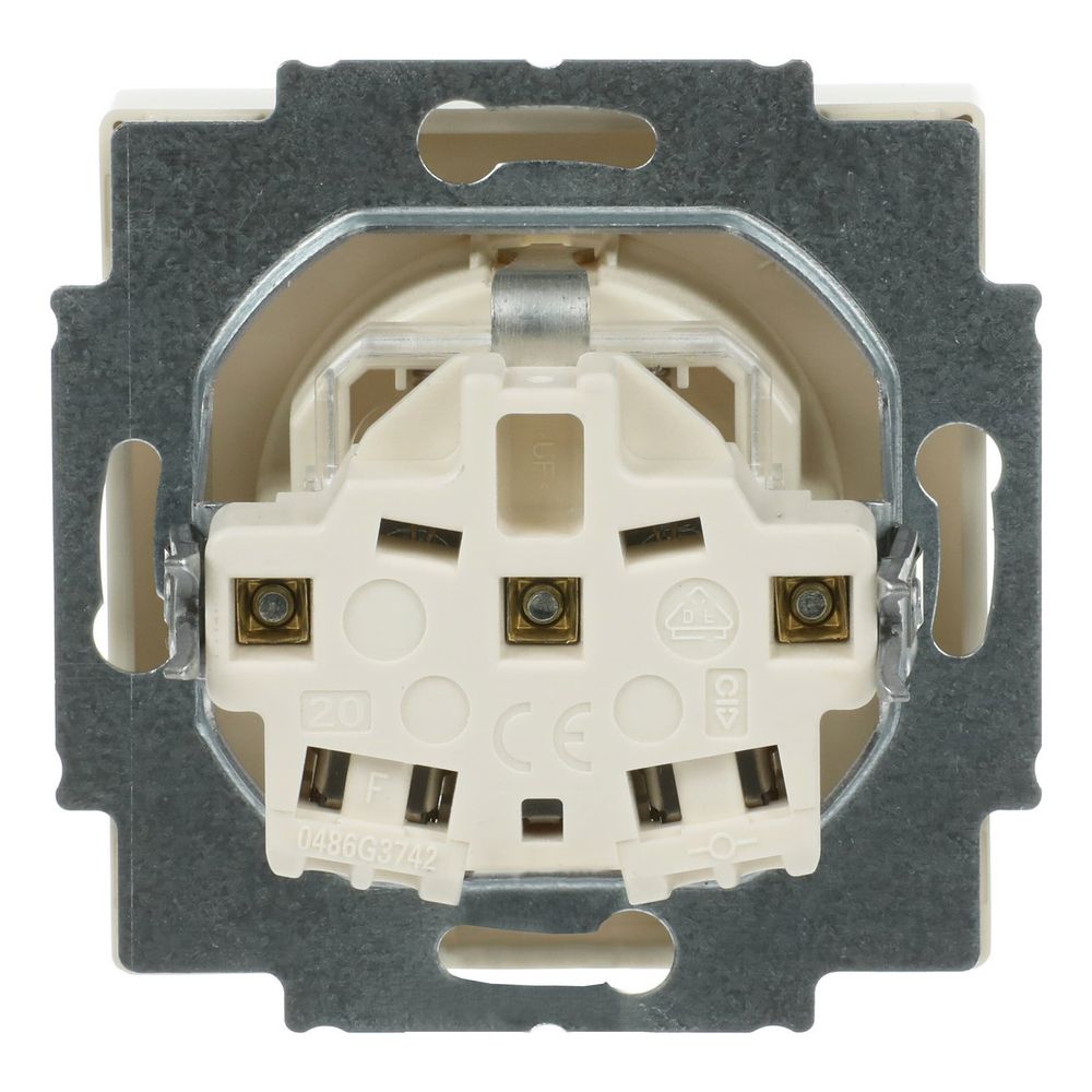 Busch Jäger carat Schuko Kombi solo 20EUCKS-82 future m.erh. Ber.-sch. savanne/elfe... BJ-2CKA002013A5244 4011395995228 (Abb. 4)