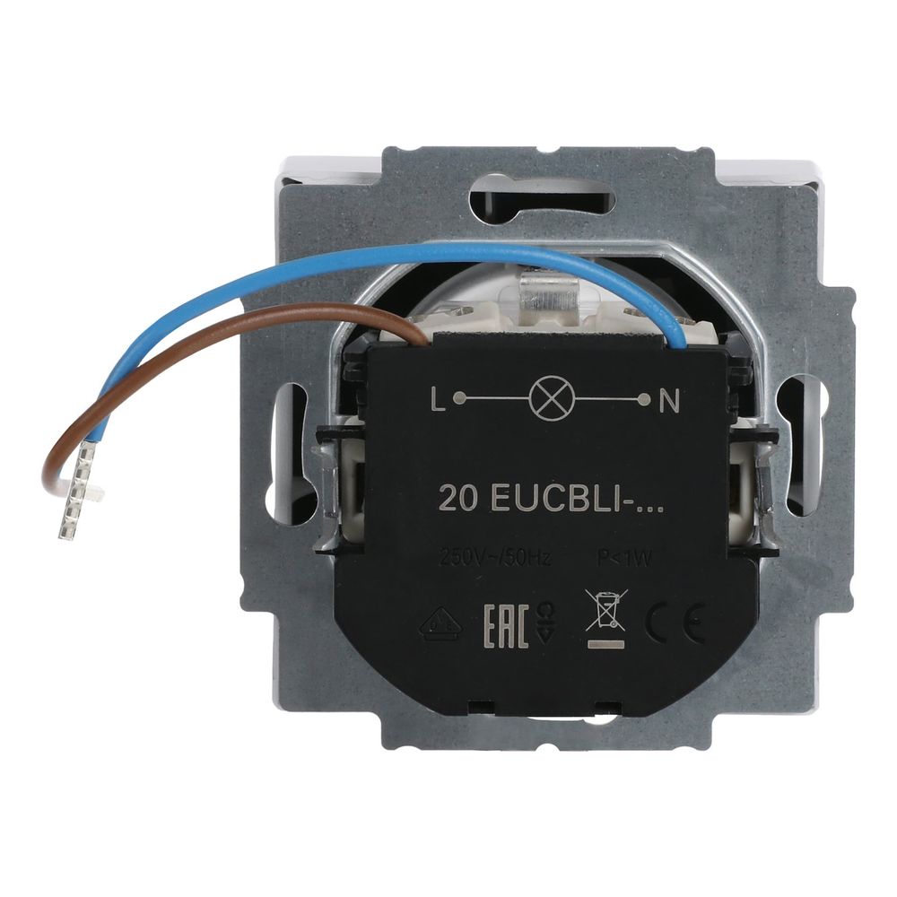 Busch Jäger Schuko Kombi 20 EUCBLI-84 mit LED-Beleuchtung davos/studioweiss... BJ-2CKA002013A5294 4011395100769 (Abb. 4)