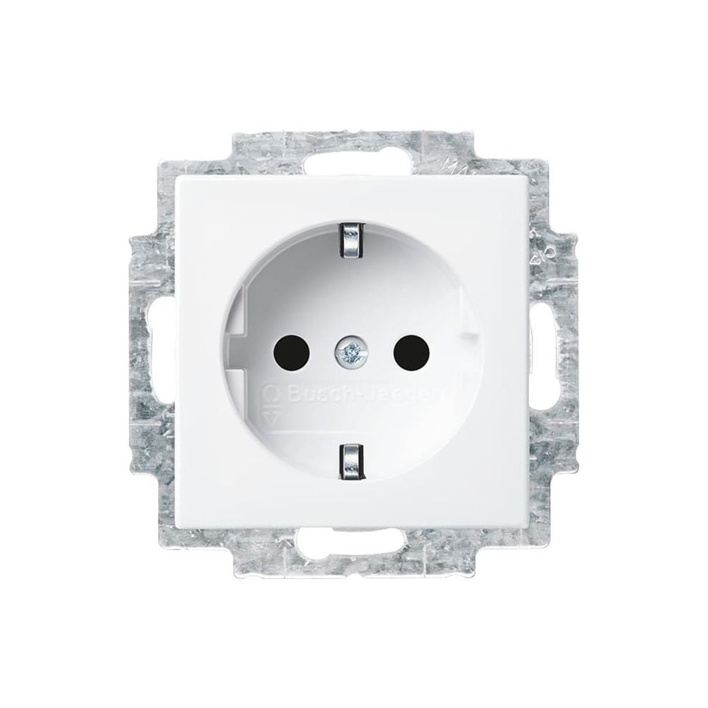 Busch Jäger SCHUKO Steckdose LED 20 EUCBLI-914 Steplight alpinweiß... BJ-2CKA002013A5382 4011395191231 (Abb. 1)