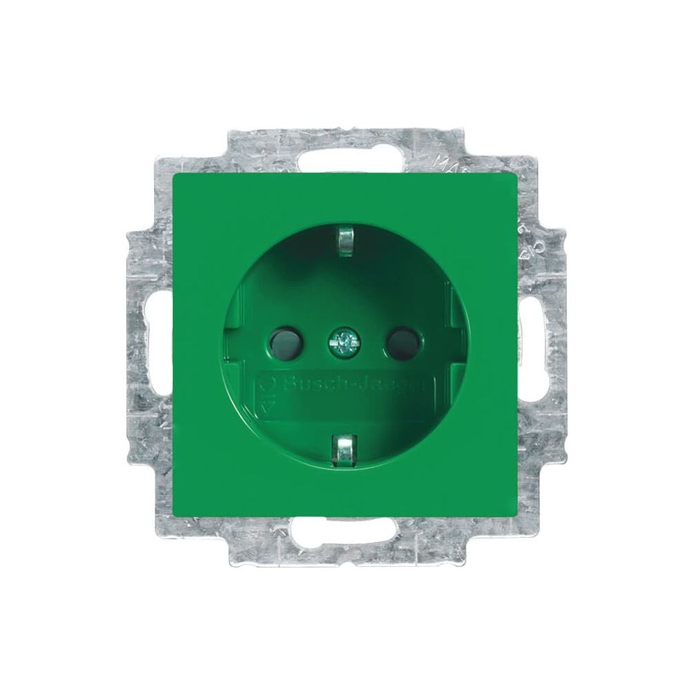 Busch Jäger balance SI Steckdosen-Einsatz 20 EUCB-13-914 grün... BJ-2CKA002013A5386 4011395191675 (Abb. 1)