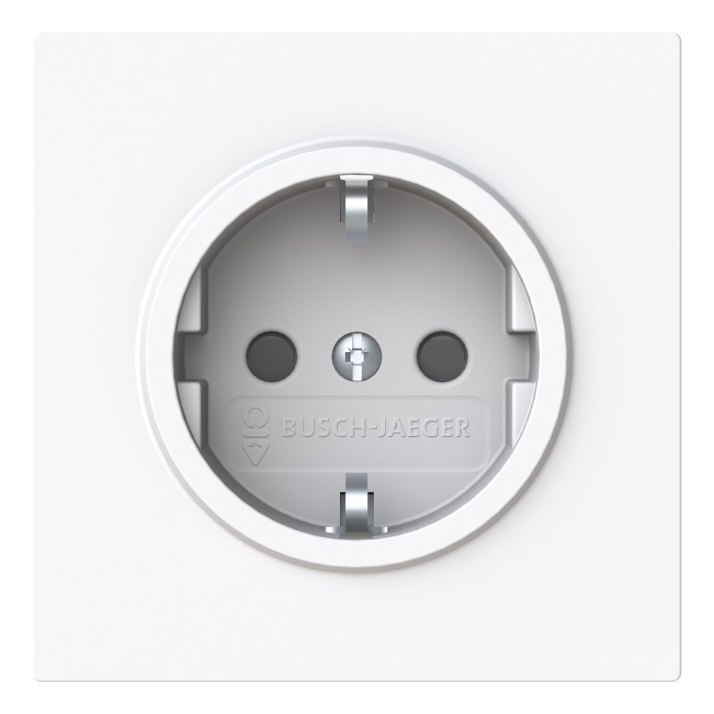 Busch Jäger SCHUKO Steckdose Safety+ 20 EUCB-44G Busch-art linear... BJ-2CKA002013A5489 4011395320488 (Abb. 1)