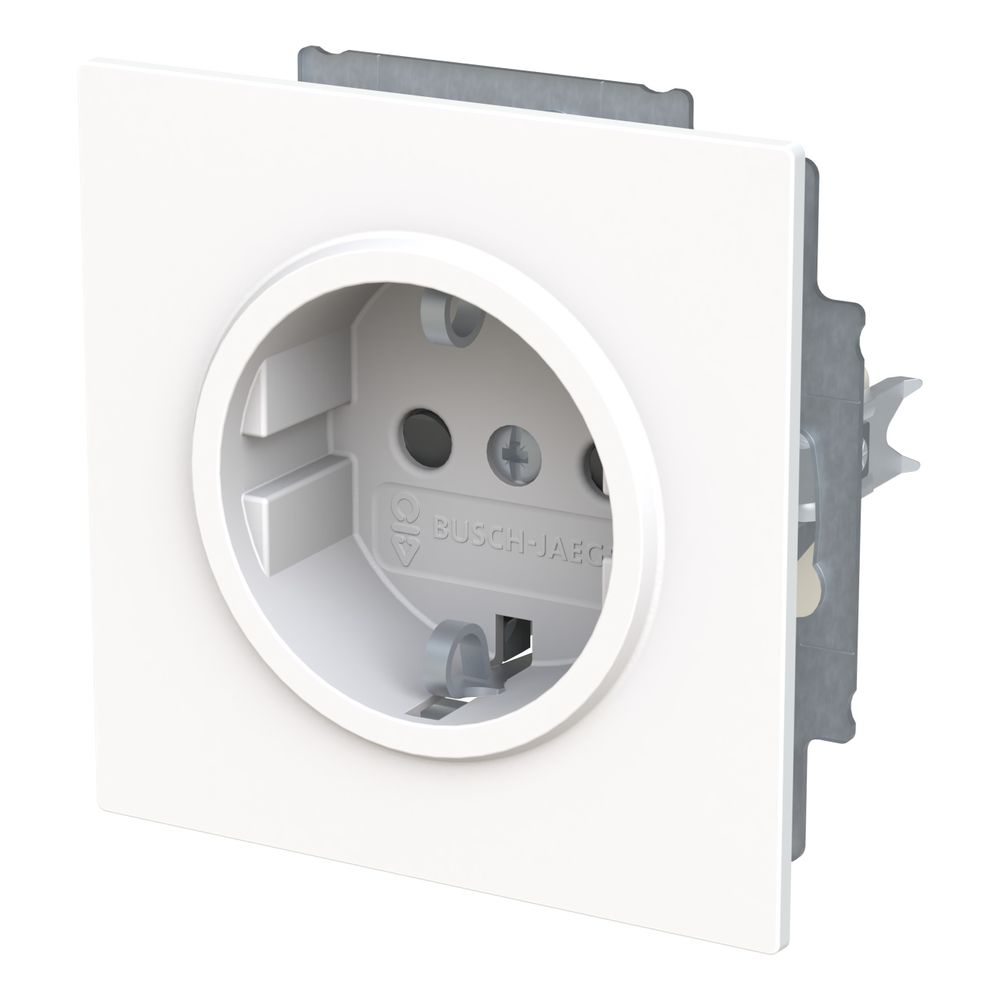 Busch Jäger SCHUKO Steckdose Safety+ 20 EUCB-44G Busch-art linear... BJ-2CKA002013A5489 4011395320488 (Abb. 2)