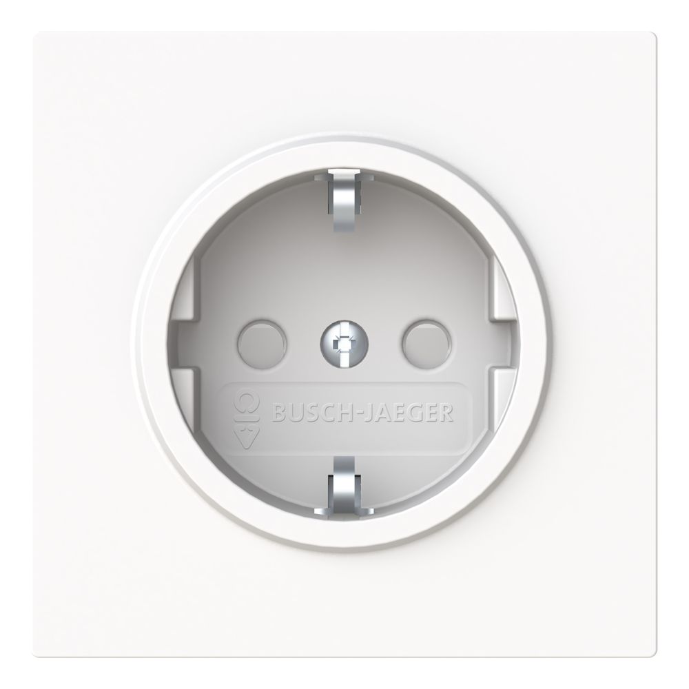 Busch Jäger SCHUKO Steckdose Safety+ 20 EUCB-44M Busch-art linear... BJ-2CKA002013A5490 4011395320495 (Abb. 1)