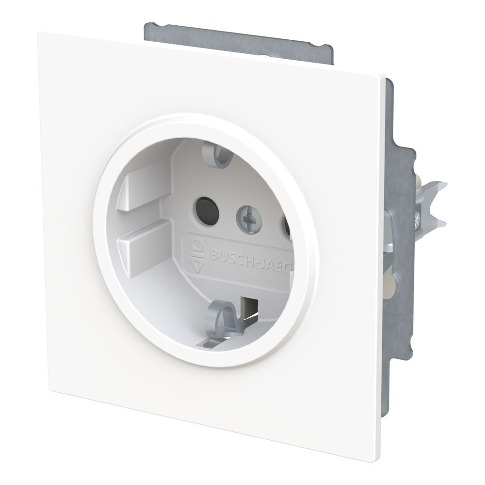 Busch Jäger SCHUKO Steckdose Safety+ 20 EUCB-44M Busch-art linear... BJ-2CKA002013A5490 4011395320495 (Abb. 2)