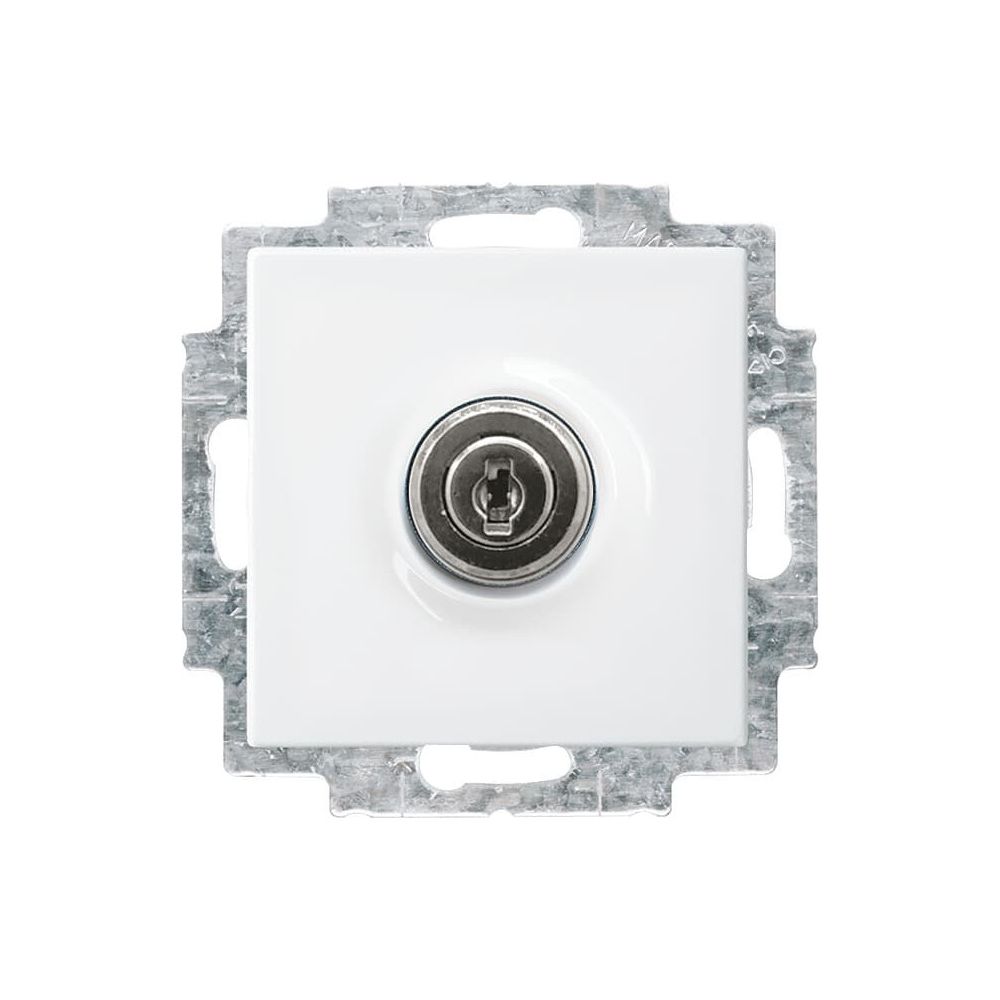 Busch Jäger SCHUKO Steckdose 20 EUKBSL-914-101 Klappdeckel und Schloss alpinweiß... BJ-2CKA002018A1514 4011395191798 (Abb. 1)