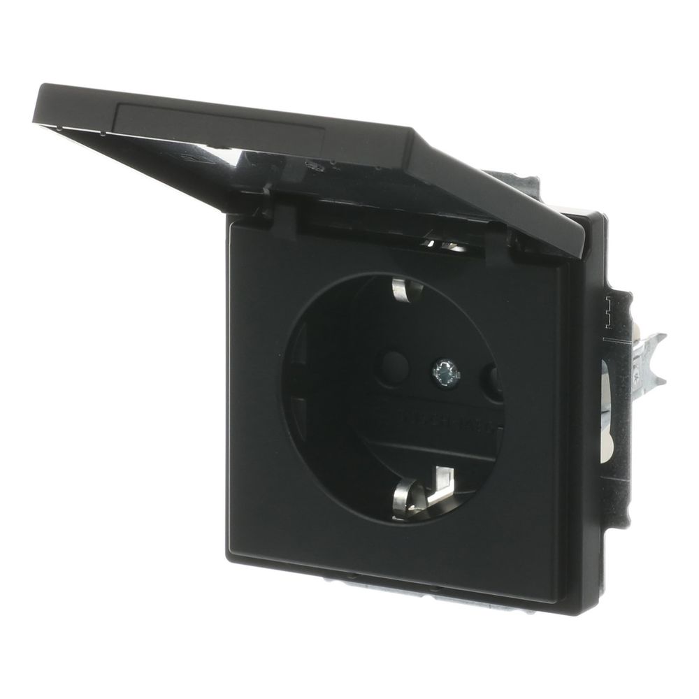 Busch Jäger SCHUKO Steckdosen-Einsatz 20 EUKB-81 anthrazit future linear... BJ-2CKA002018A1517 4011395229187 (Abb. 2)