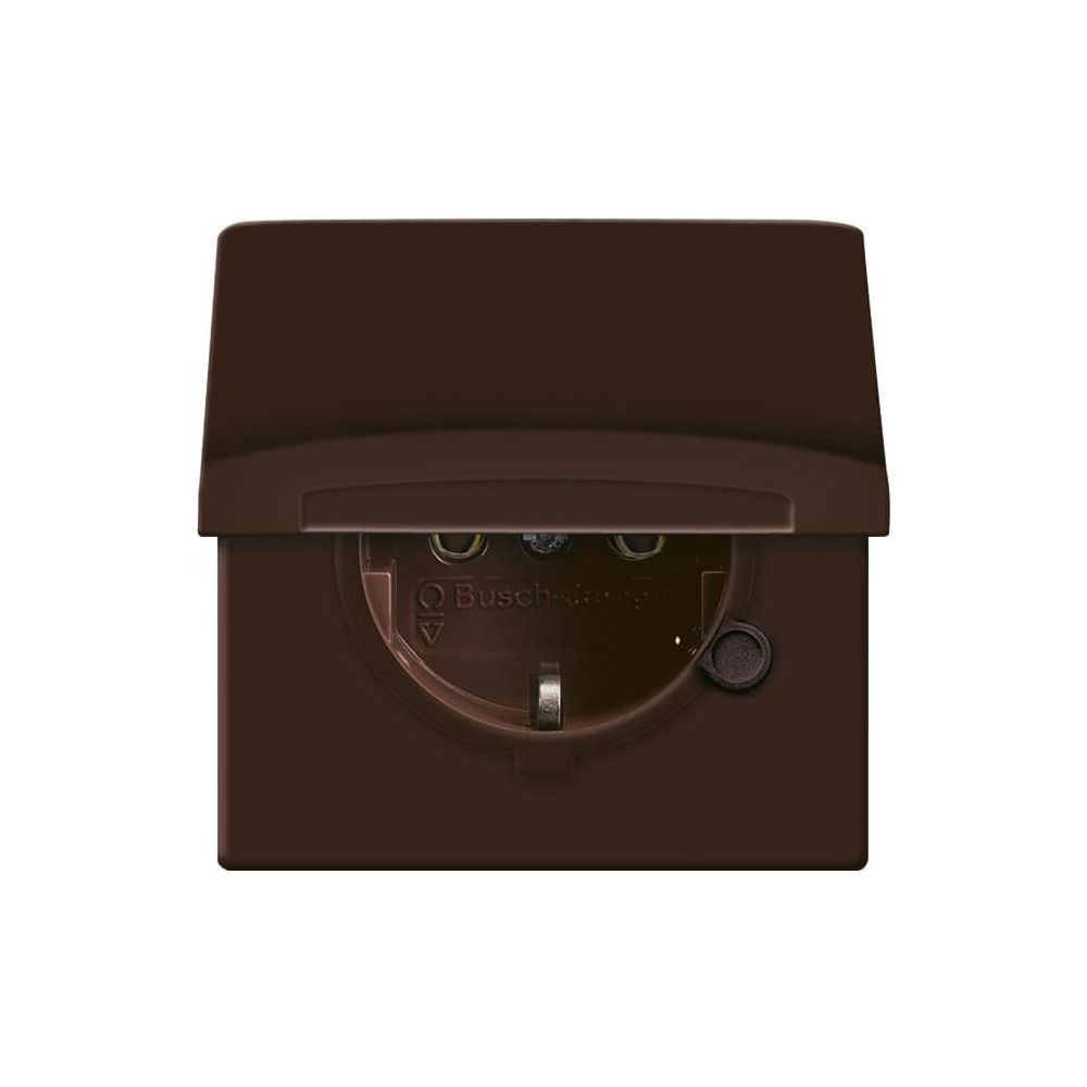 Busch Jäger Steckdose 20 EUGK-31-101 m.Klappdeckel Allwetter IP44 braun... BJ-2CKA002064A0286 4011395172155 (Abb. 1)