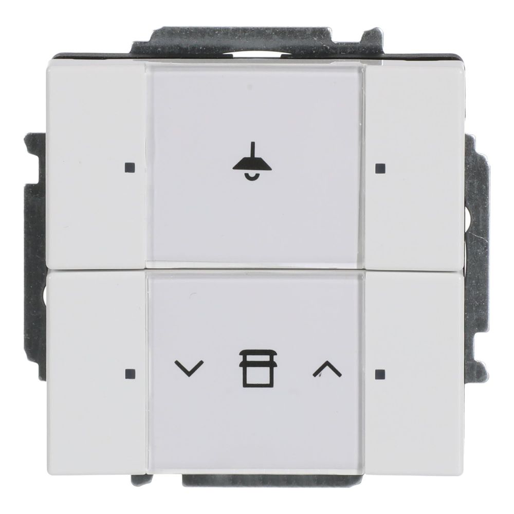 Busch Jäger Bedienelement 2f. m. BAU 6126/01-84 für Busch-Installationsbus KNX... BJ-2CKA006116A0173 4011395135730 (Abb. 1)