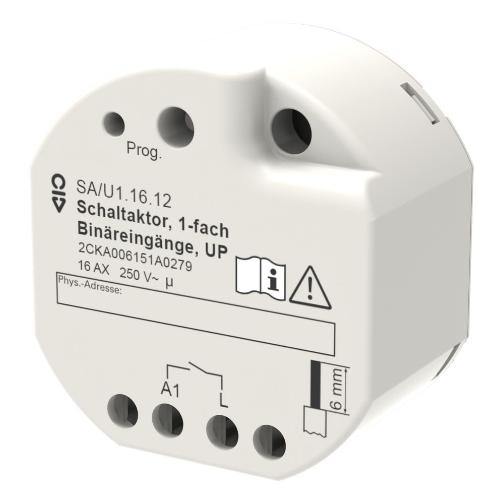 Busch Jäger Schaltaktor 1fach SA/U1.16.12 230V Unterputz... BJ-2CKA006151A0279 4011395309773 (Abb. 2)