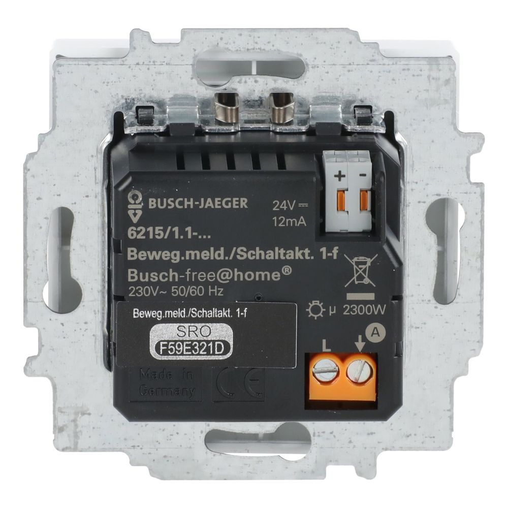 Busch Jäger Bewegungsmelder studiows 6215/1.1-84 Schaltaktor 1f Busch-free@home... BJ-2CKA006220A0112 4011395179864 (Abb. 4)