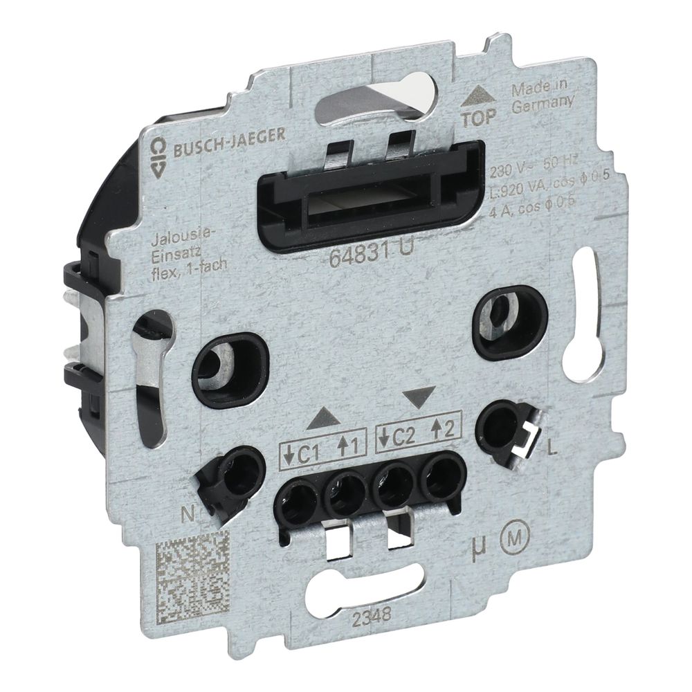 Busch Jäger Jalousie-Einsatz flex 64831 U 3-Leiter-Anschlusstechnik... BJ-2CKA006400A0095 4011395294710 (Abb. 3)